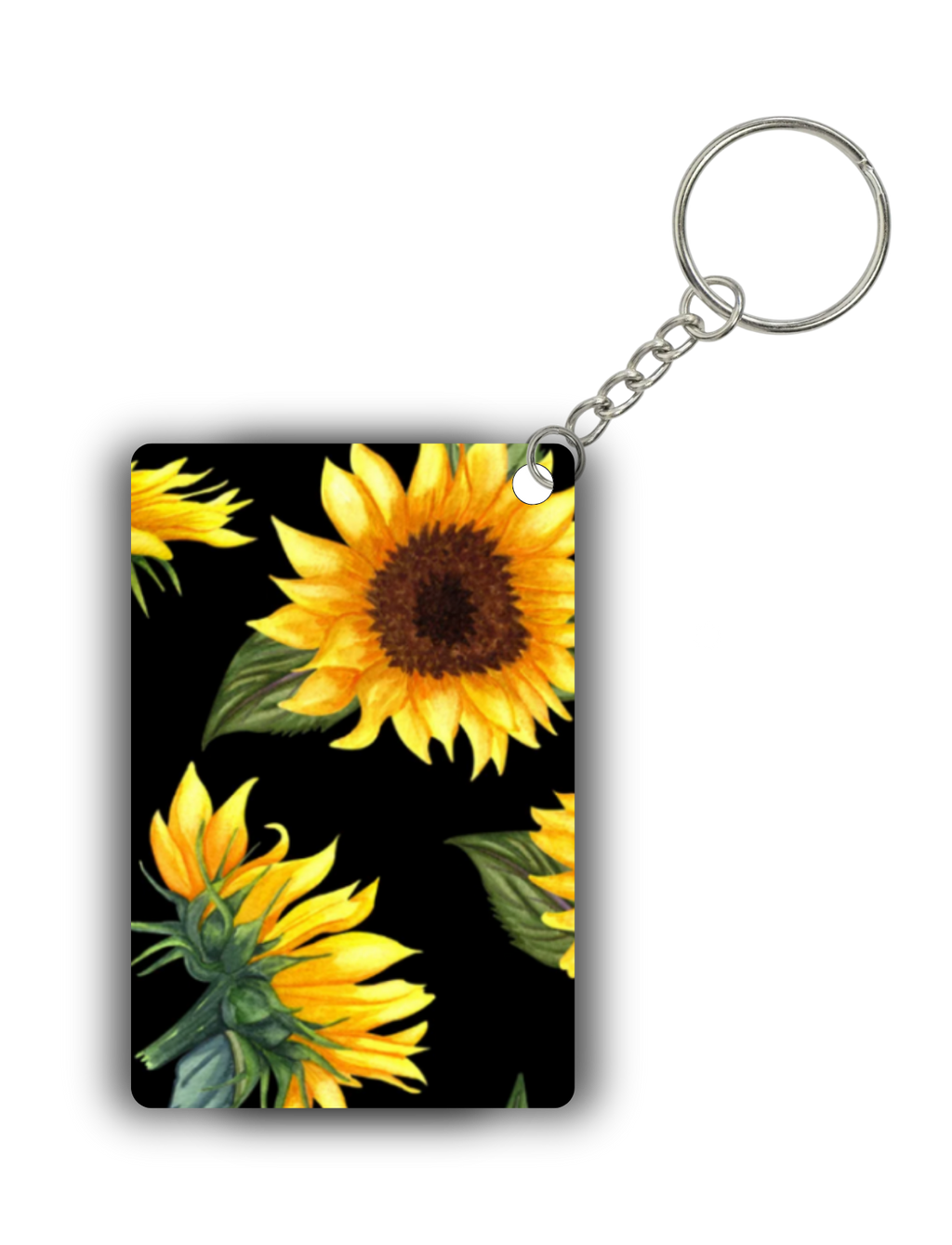 Sunflower keychain