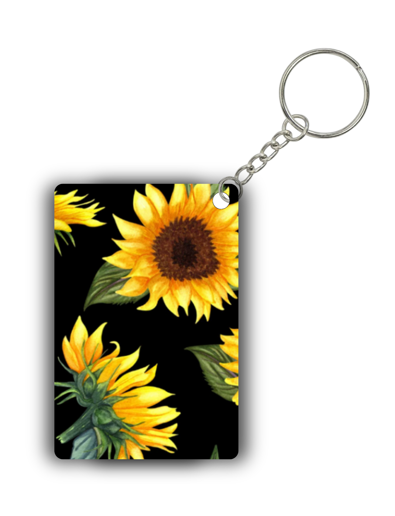 Sunflower keychain