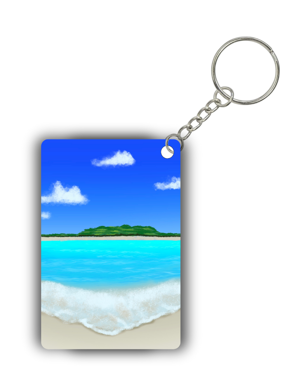 Island keychain