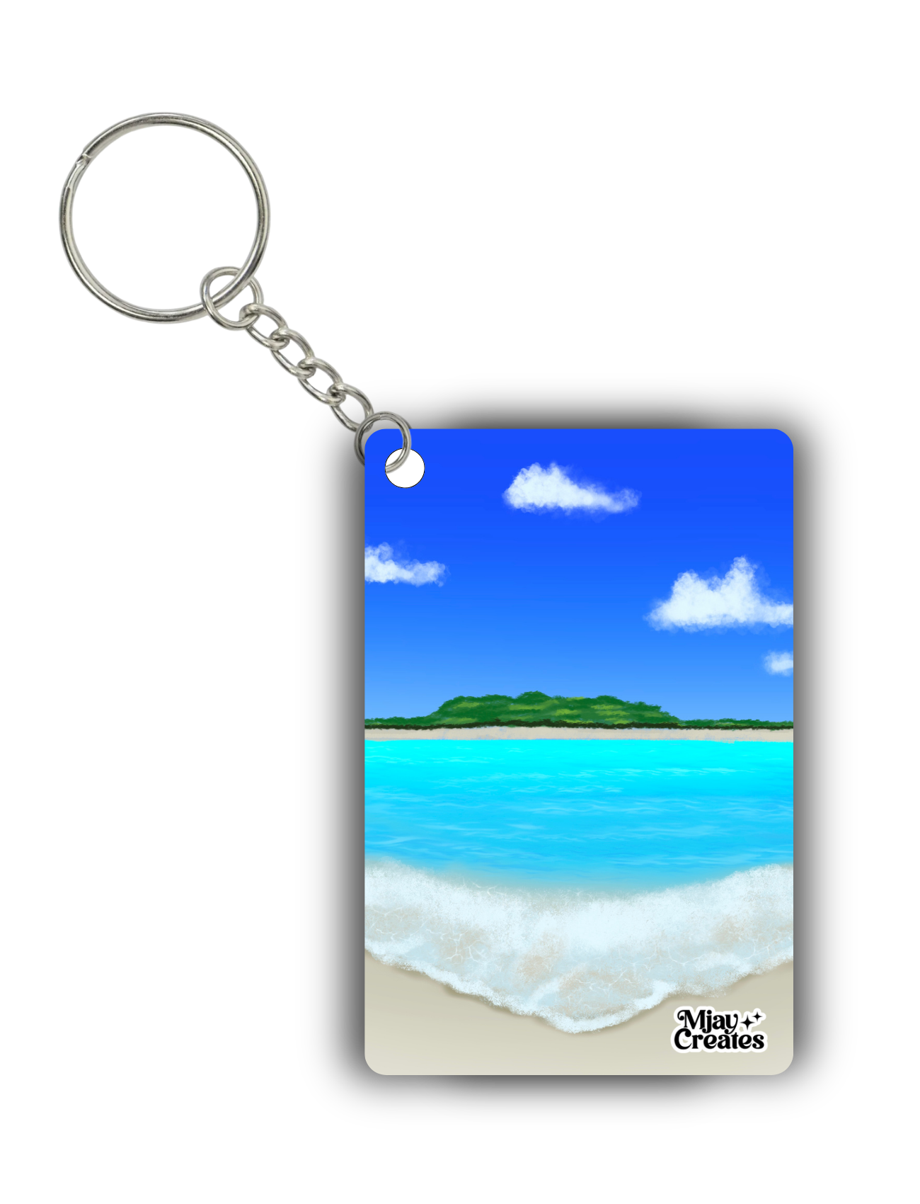 Island keychain