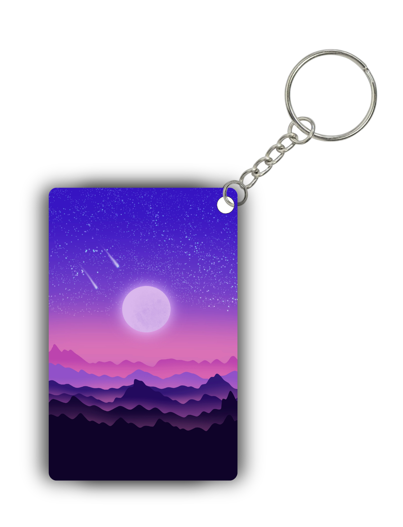Planet keychain