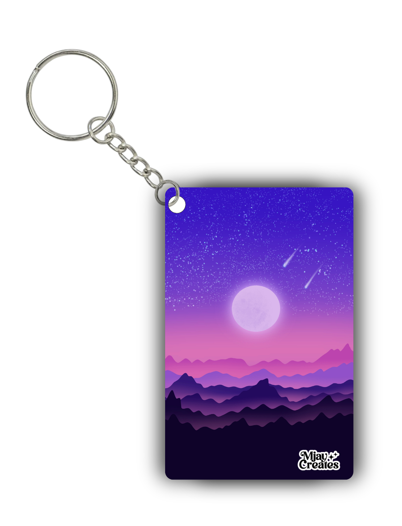 Planet keychain