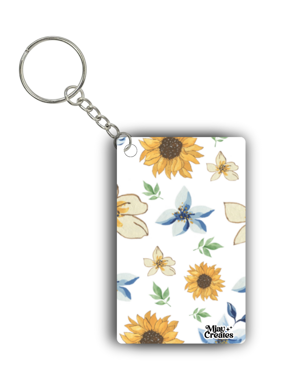 Sunflower Garden Keychain