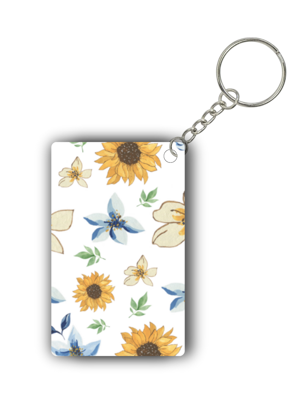 Sunflower Garden Keychain