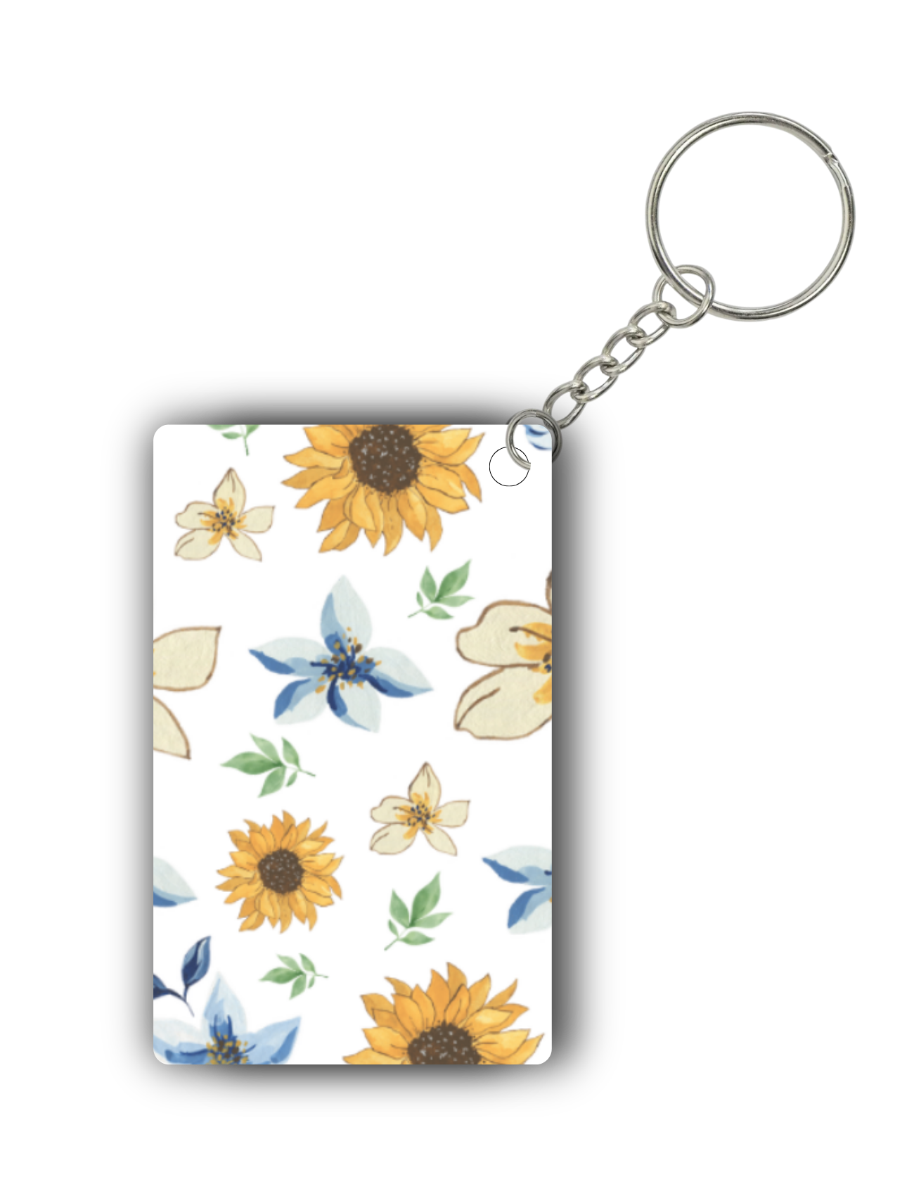 Sunflower Garden Keychain