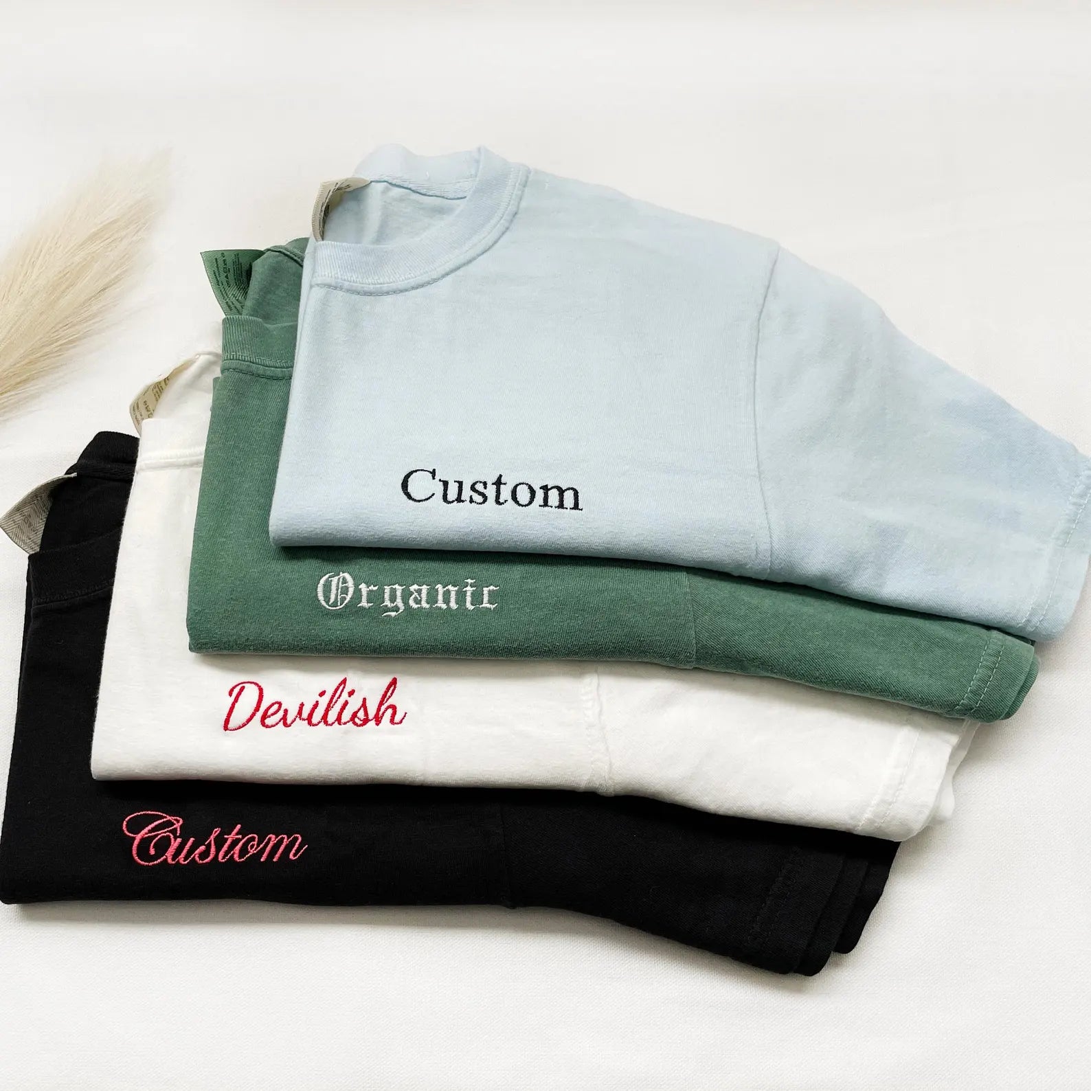 Custom Embroidered Long Sleeve Shirt