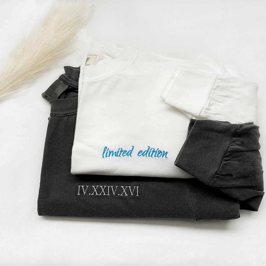 Custom Embroidered Long Sleeve Shirt